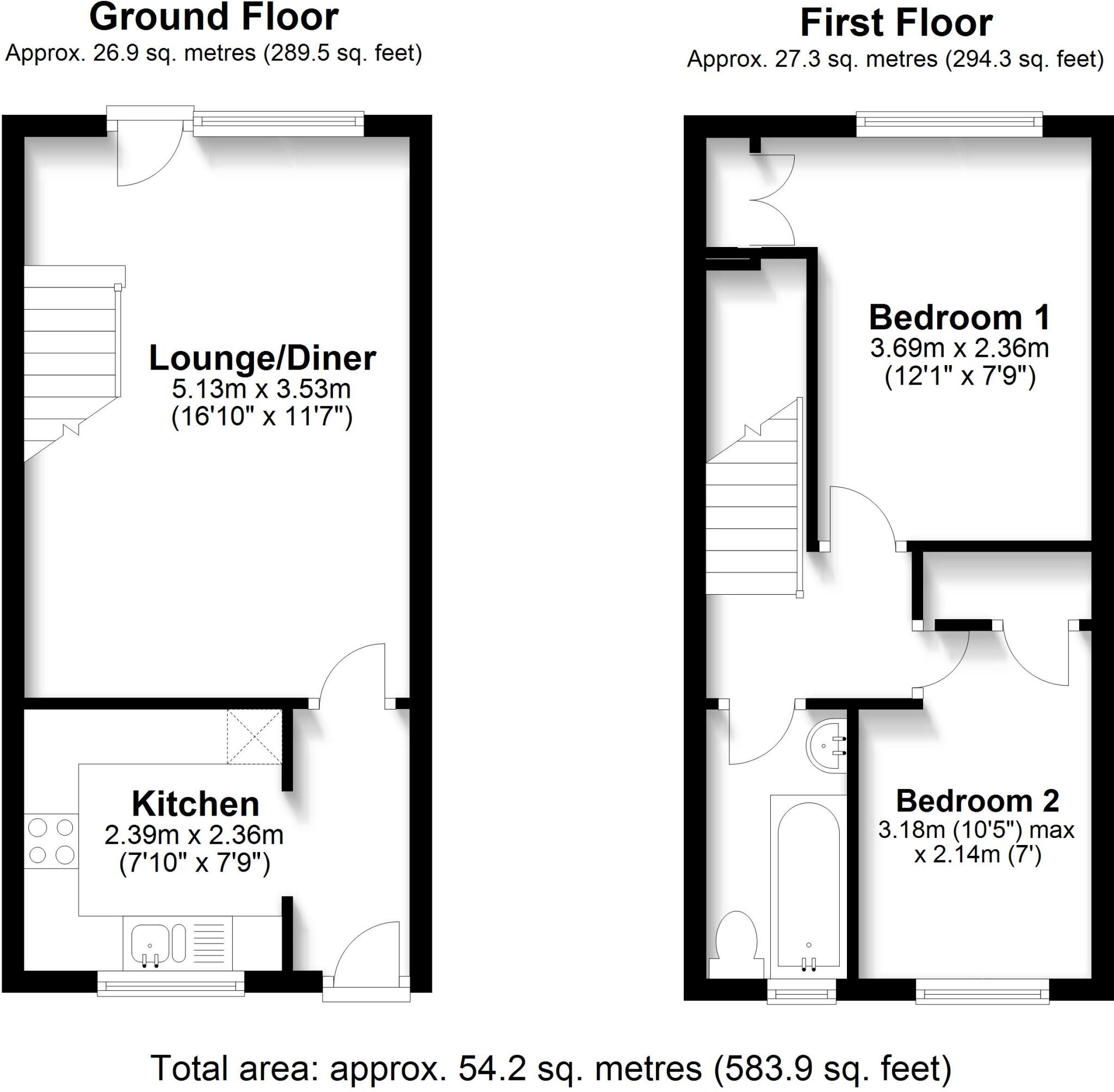 Churchwood Drive Tangmere PO20 floorplan