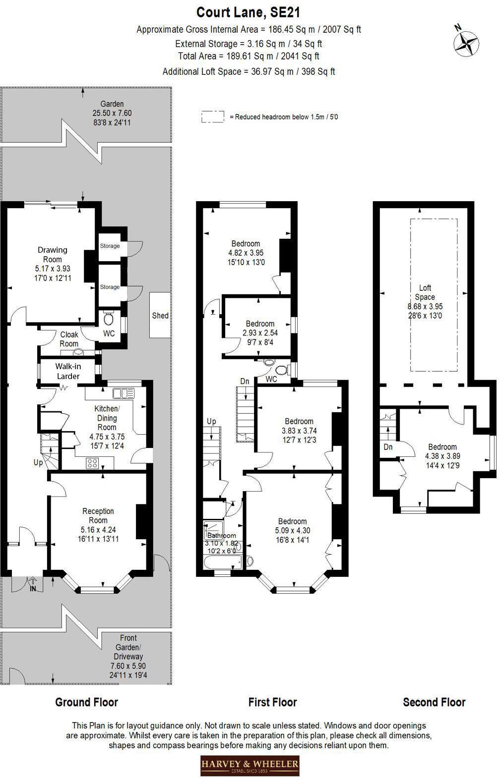 Court Lane, Dulwich, SE21 floorplan