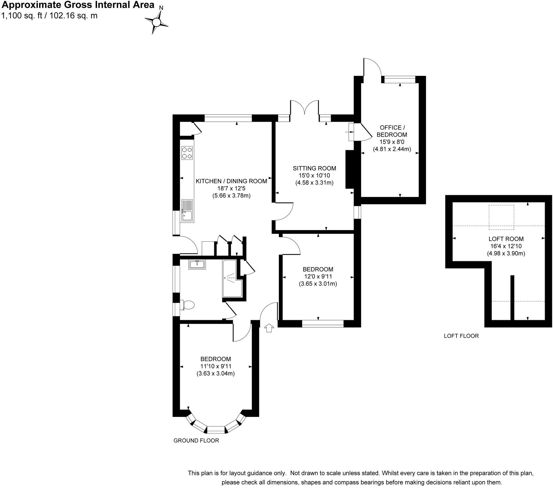Chestnuts Close, Lindfield, RH16 floorplan