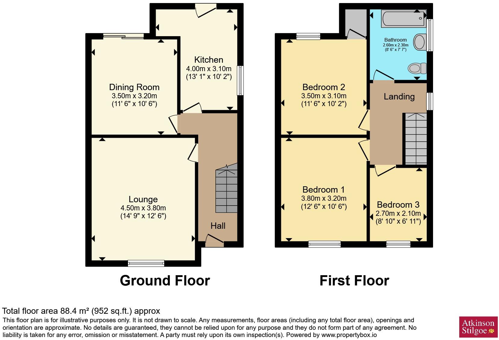 Laburnum Avenue, Kenilworth floorplan