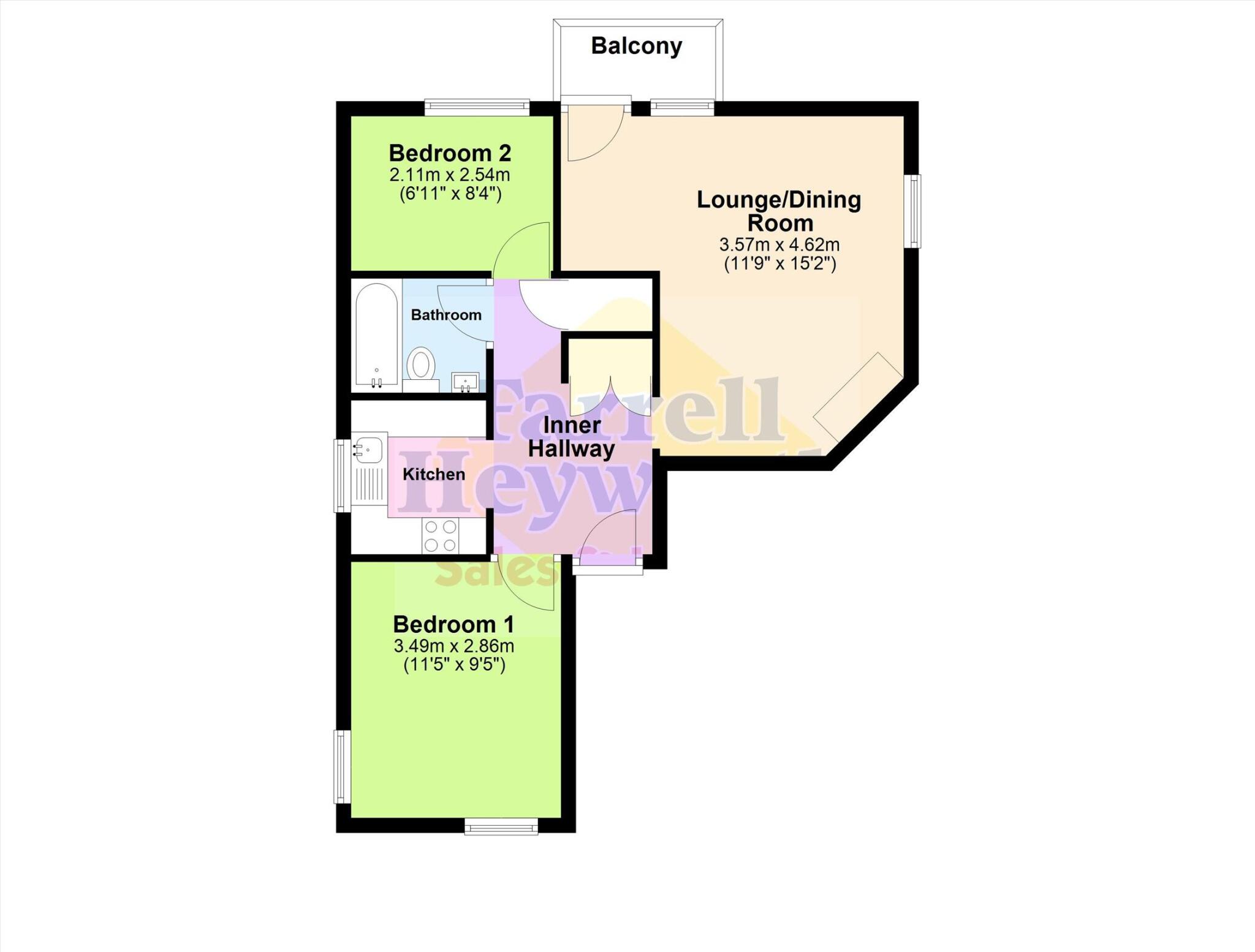 Low Mill, Mill Lane, Caton, Lancaster floorplan