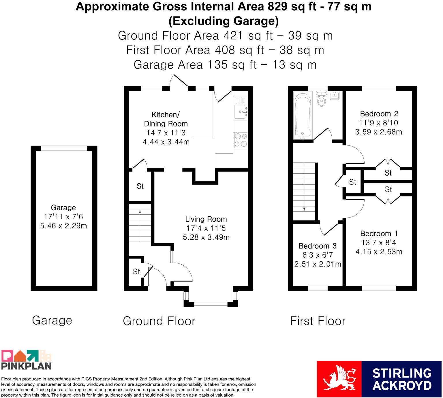 Arethusa Way, Bisley, Woking, Surrey, GU24 floorplan