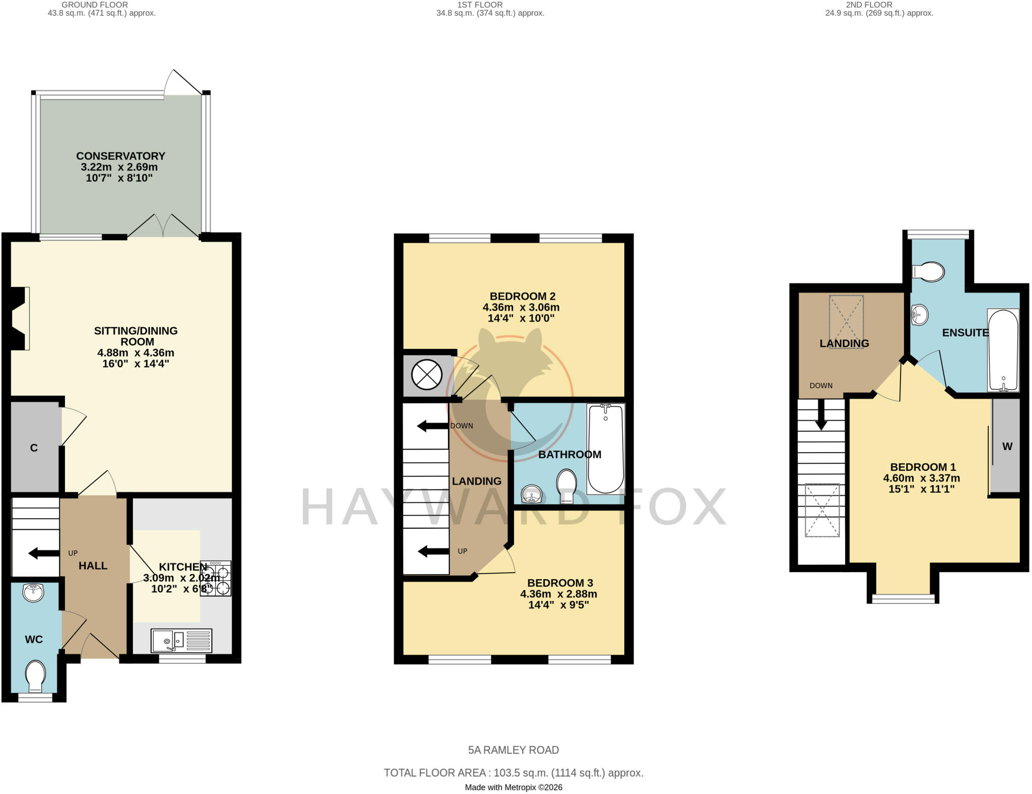 Ramley Road, Lymington, Hampshire, SO41 floorplan