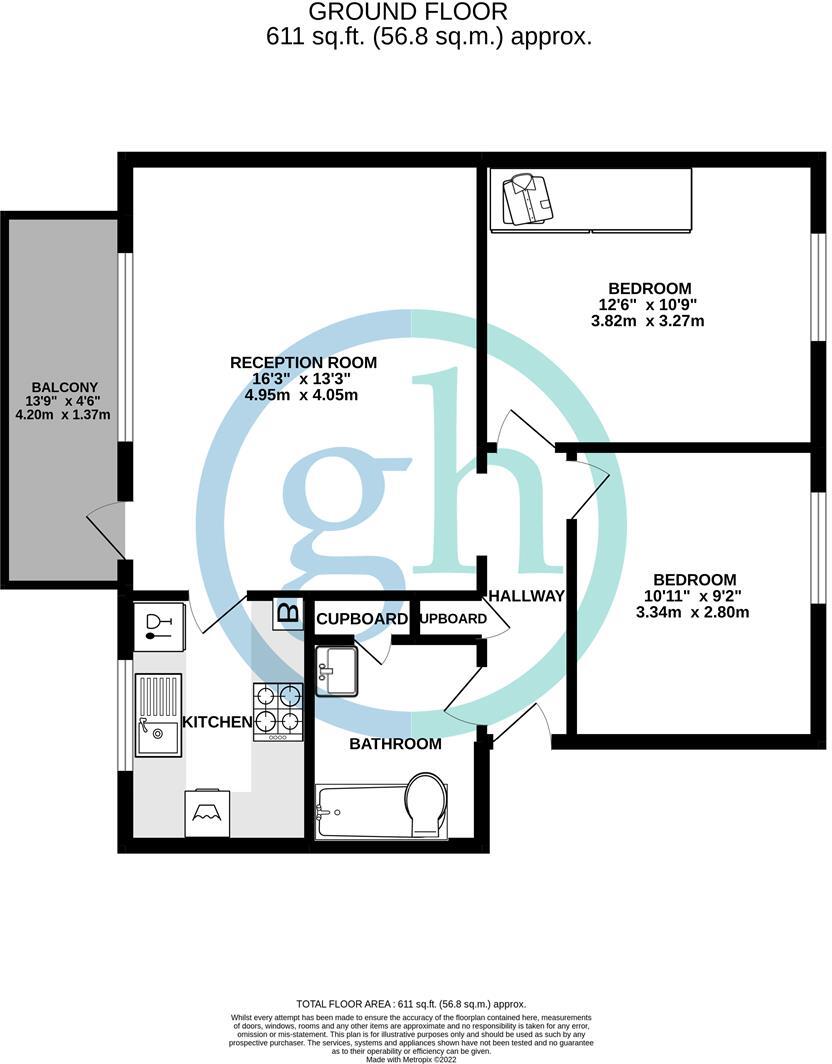 Dell Farm Road, Ruislip floorplan