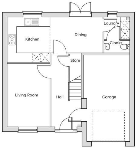 Blythe Fields, 
Blythe Bridge,
Staffordshire, 
ST11 9ND floorplan