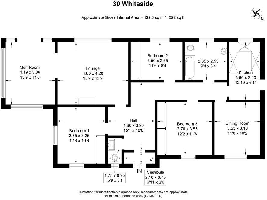 30 Whitaside, Langholm, DG13 0JS floorplan