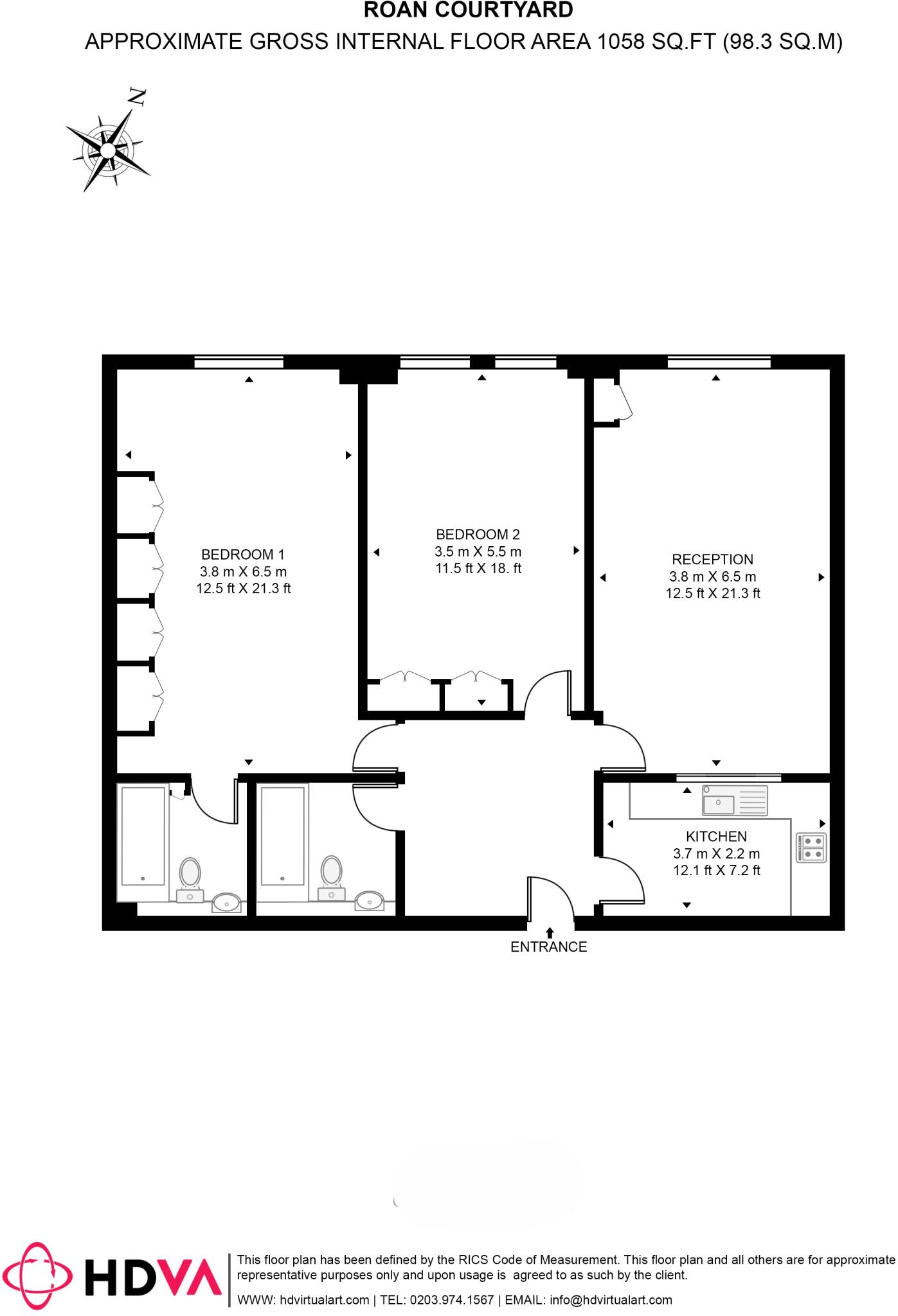 Devonshire Drive Greenwich SE10 floorplan
