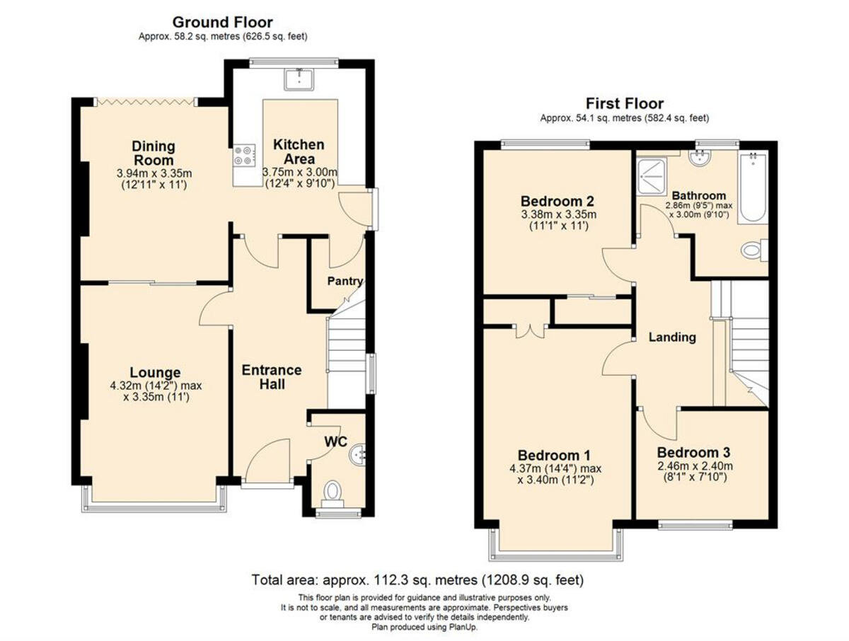 Homefield Avenue, Arnold, Nottingham, NG5 floorplan
