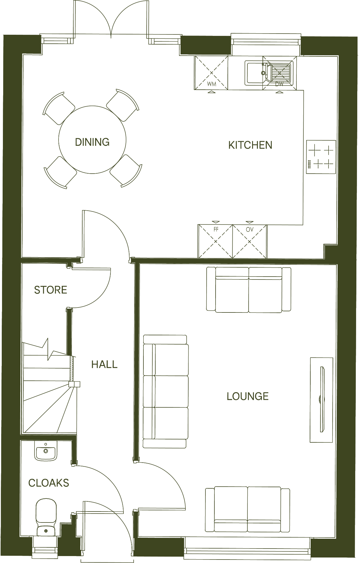 Swn y Mor,
Gronant Road,
Prestatyn,
LL19 floorplan