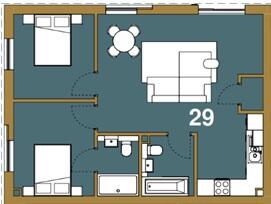 29 Swain Court, Oundle Road, Peterborough floorplan