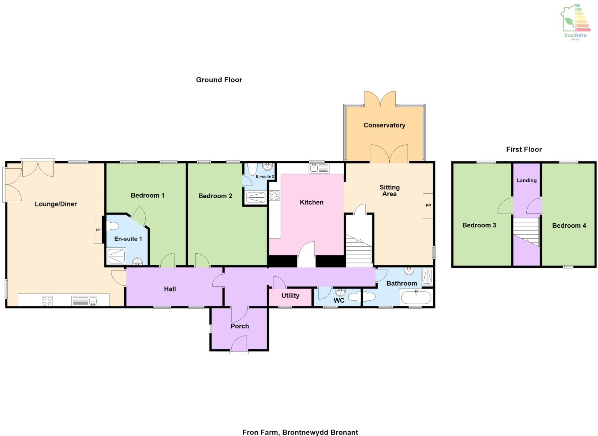 Fron Farm, Bontnewydd, Aberystwyth, SY23 floorplan