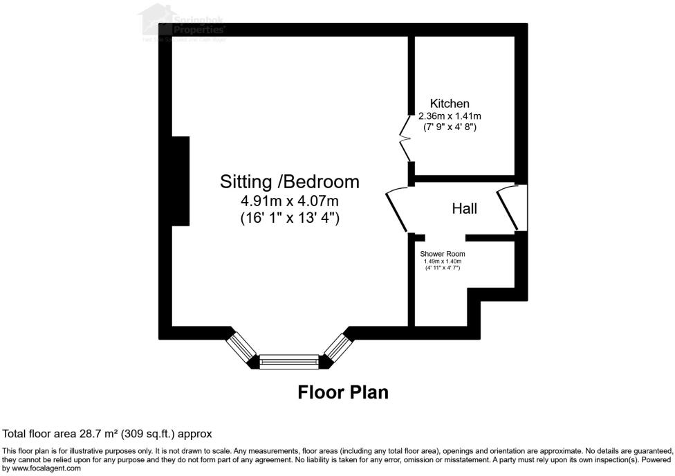 Seaside, Eastbourne, East Sussex floorplan