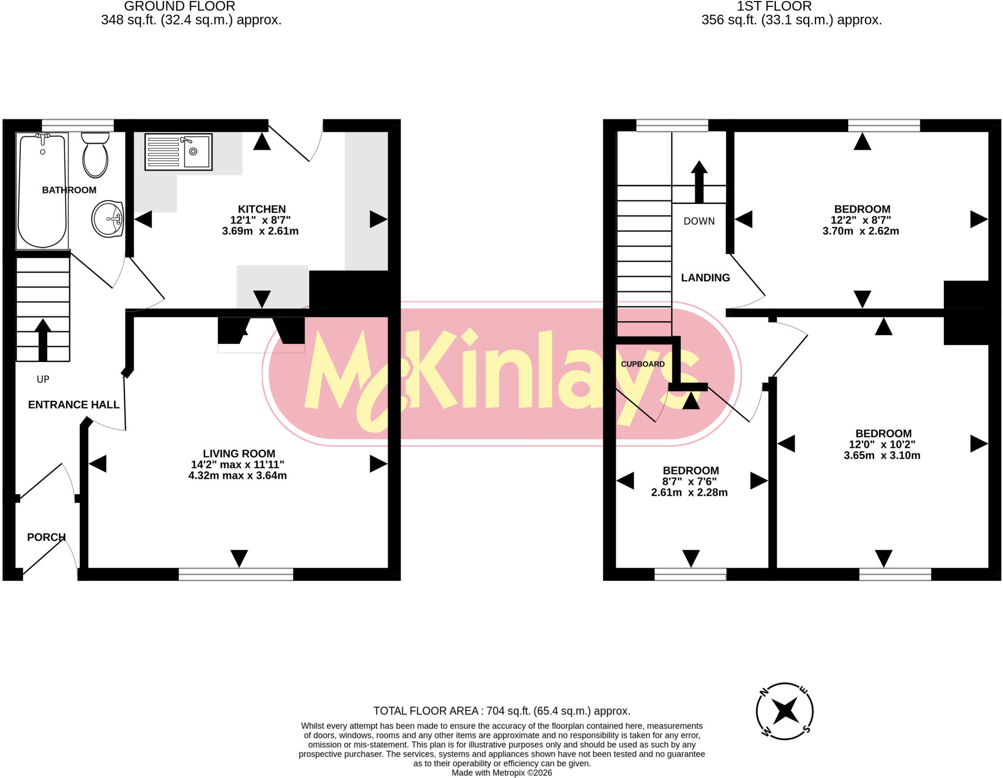 Broadway, Merriott, TA16 floorplan