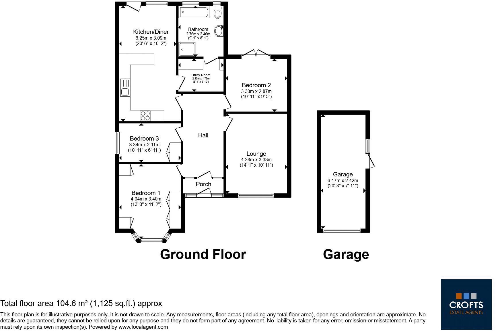 Field House Road, Humberston floorplan