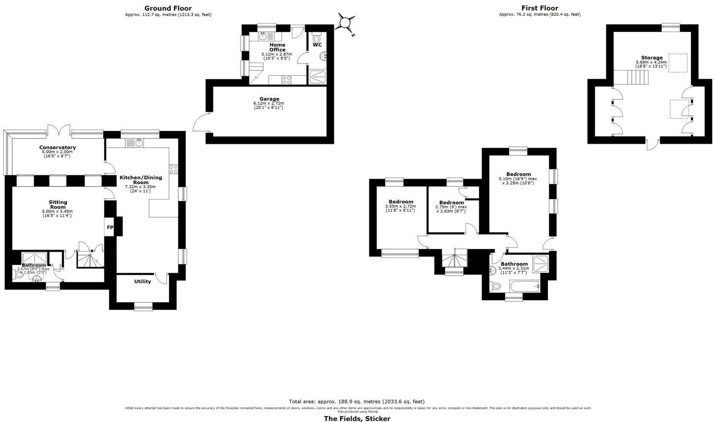 Sticker floorplan
