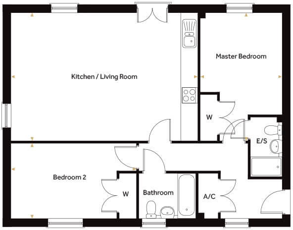 St Edmunds Gate,
Off Rougham Hill,
Bury St Edmunds,
Suffolk,
IP33 2RW floorplan