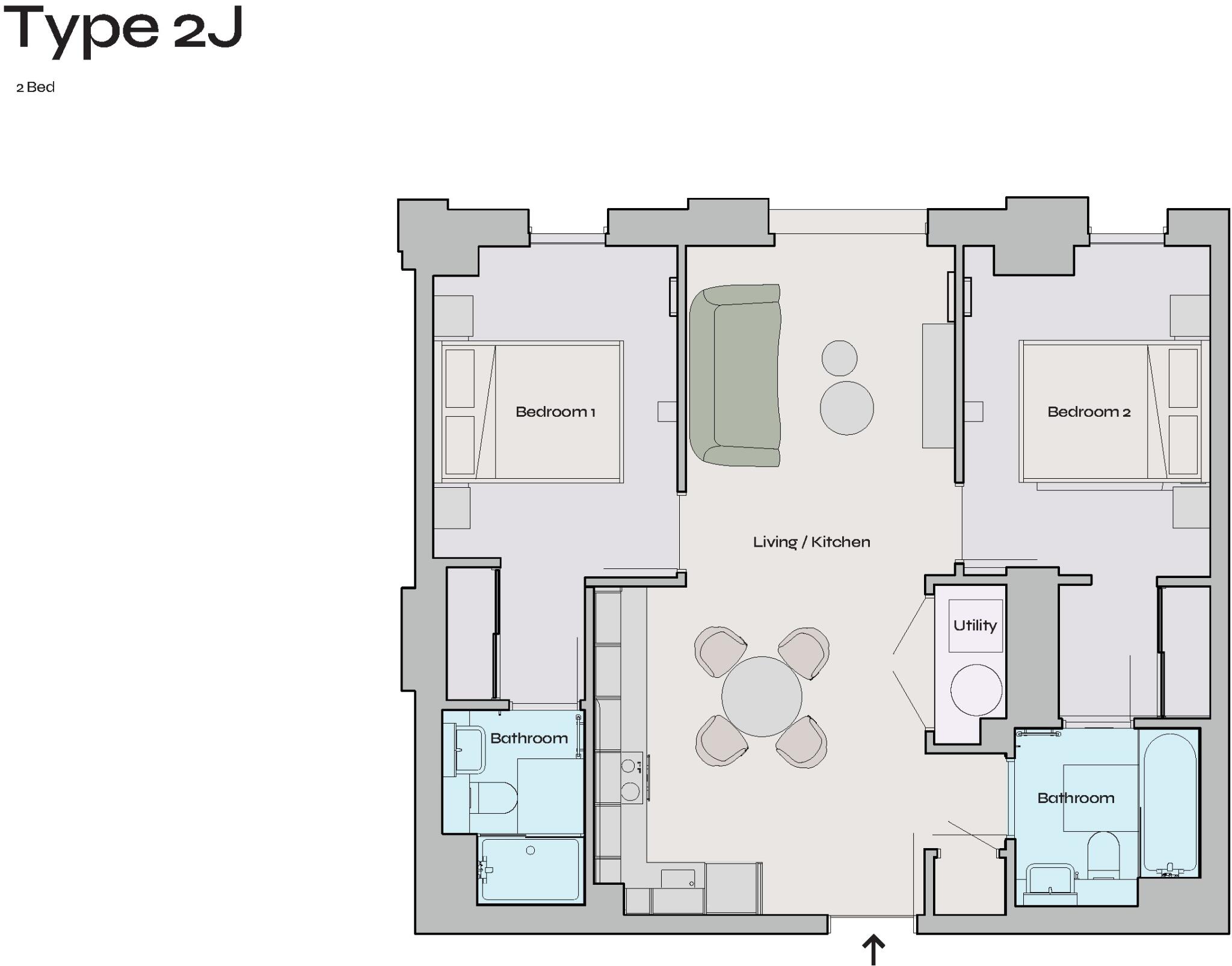 The Castings, Heyrod Street, Manchester floorplan
