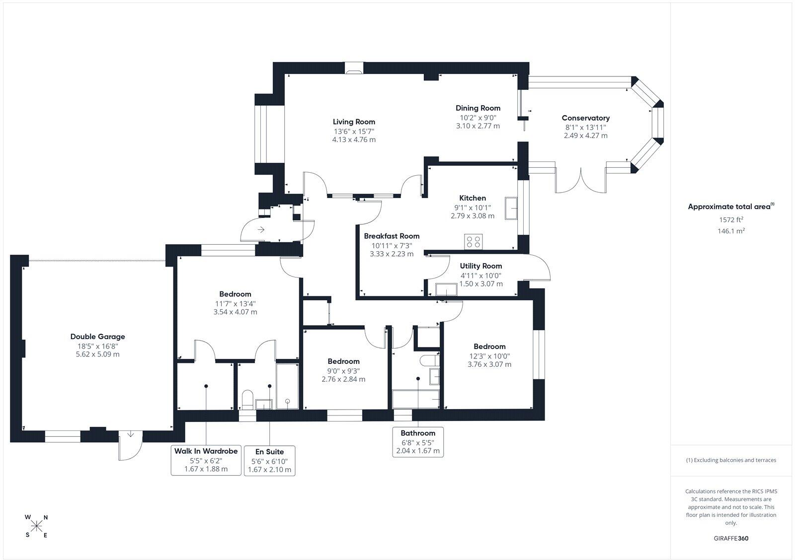 Pippin Close, Christchurch, Dorset, BH23 floorplan