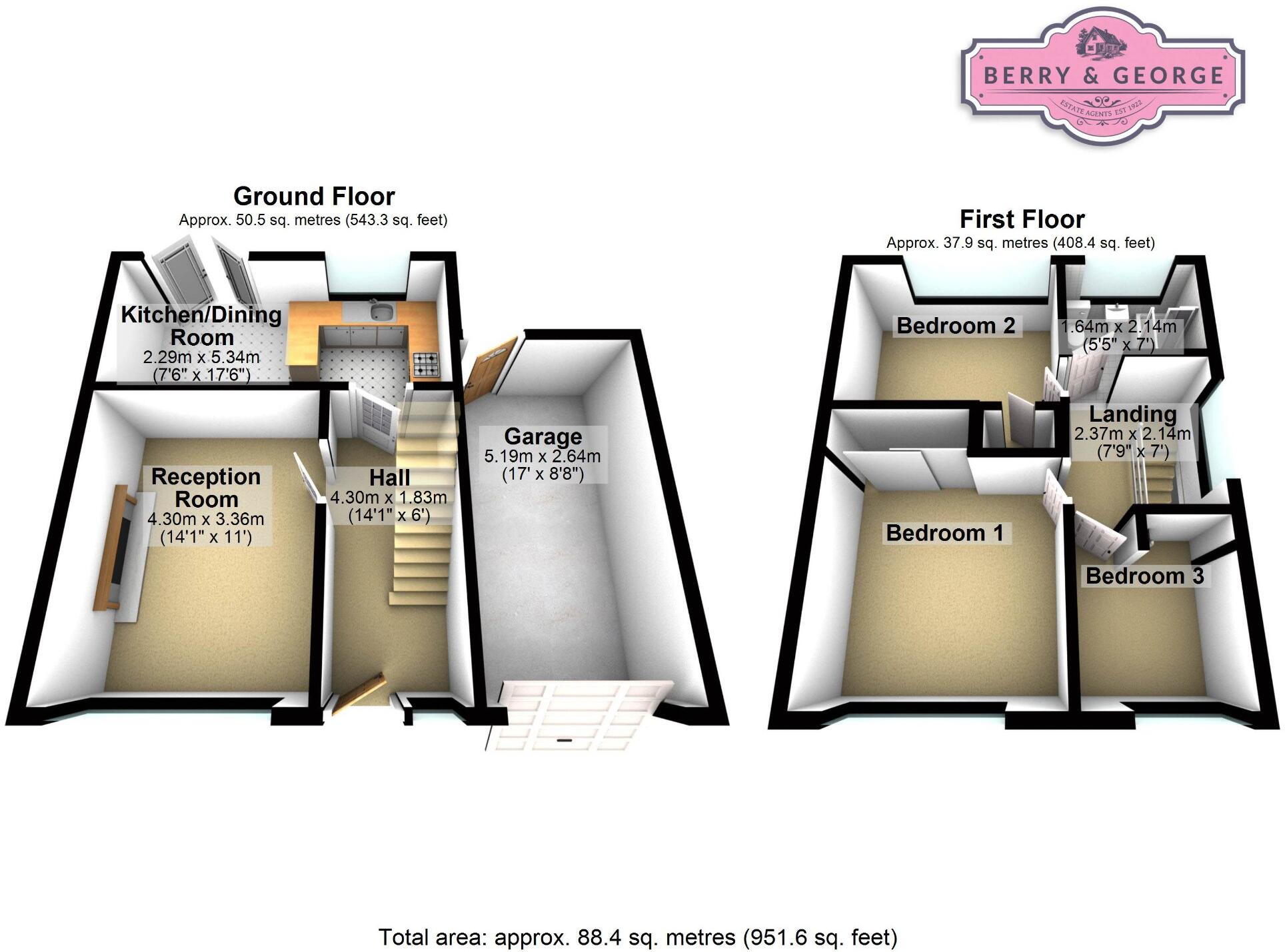 10 Windmill Close, Buckley, Flintshire, CH7 3HU floorplan