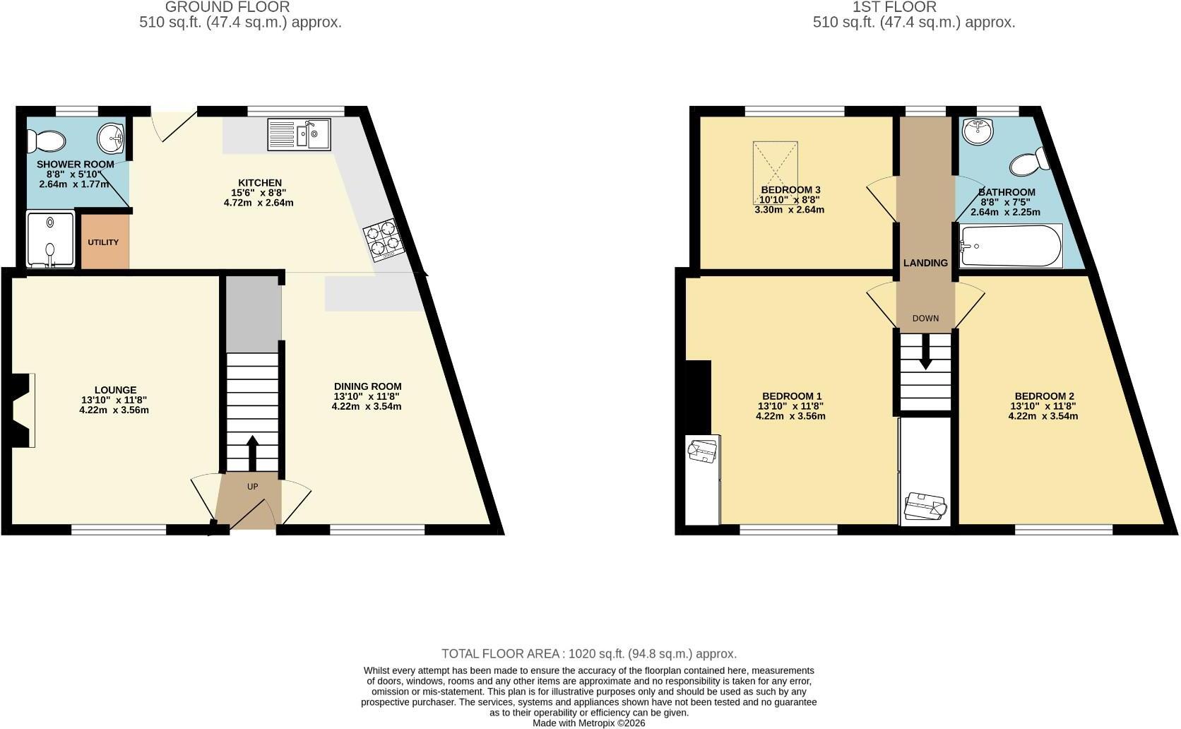 Stanley Grove, Chorlton Green floorplan