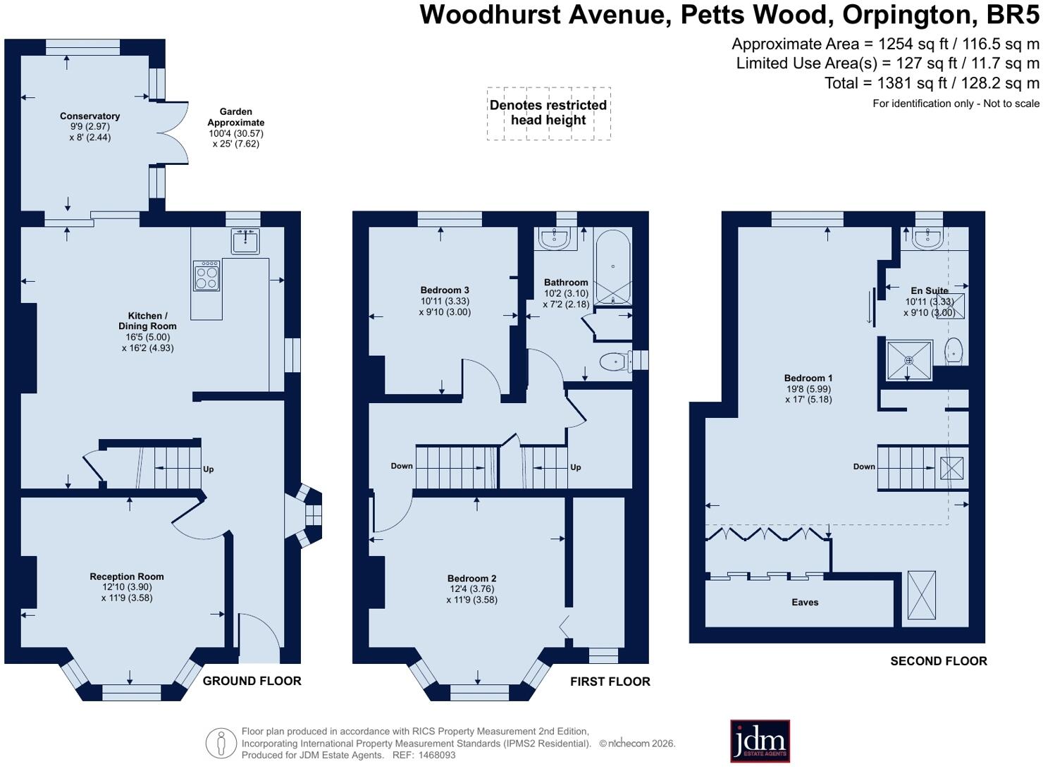 Woodhurst Avenue, Petts Wood, Orpington, BR5 floorplan