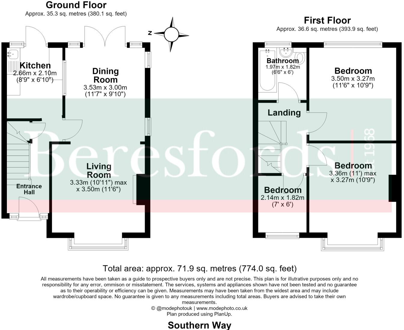 Southern Way, Romford, RM7 floorplan
