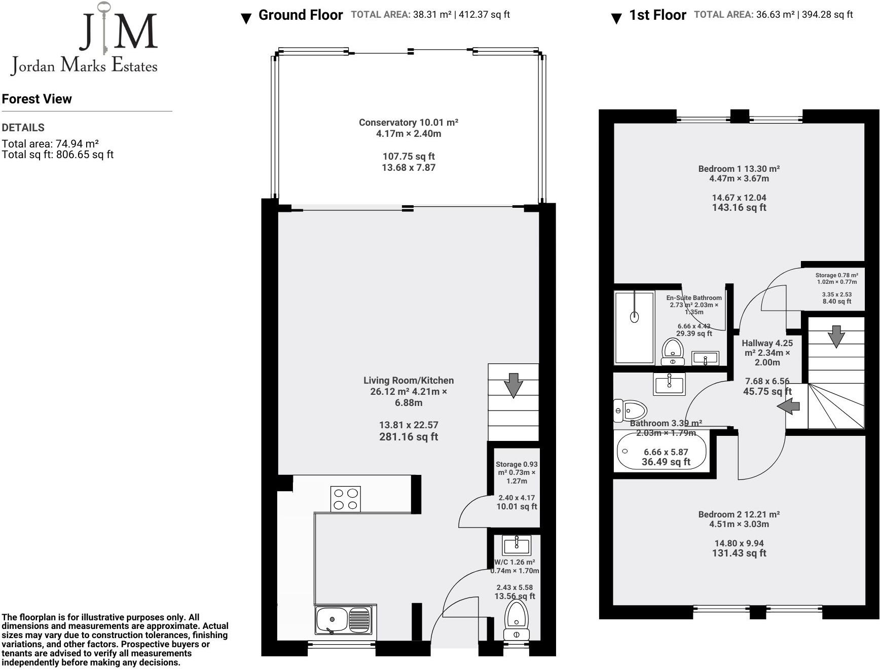 Forest View, Highcliffe, BH23 floorplan