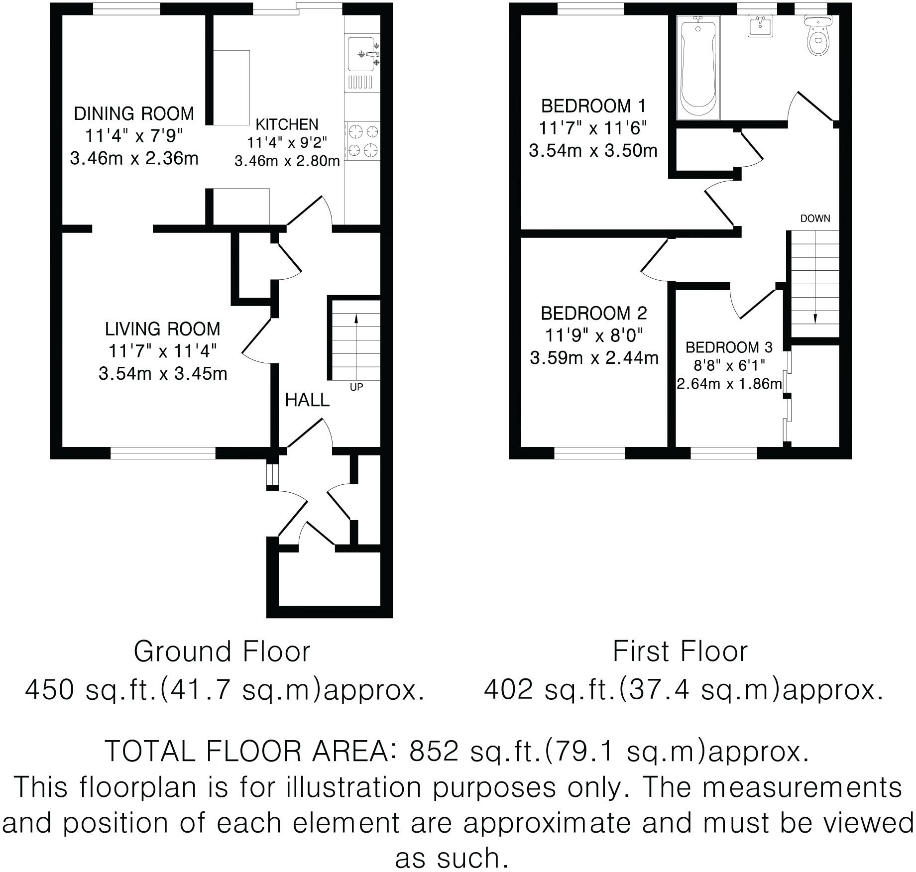 Grove Meadow, Welwyn Garden City, AL7 floorplan
