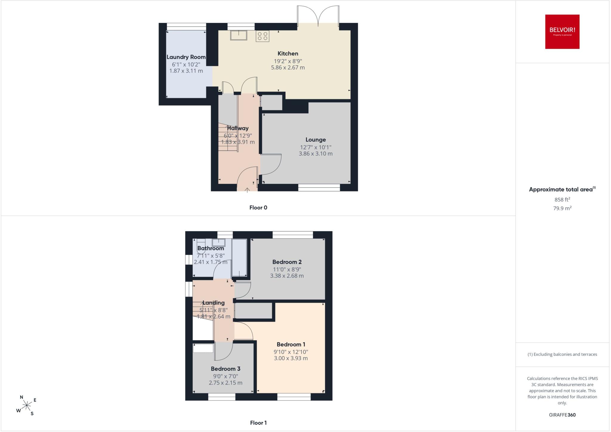 Harvey Avenue, St Helens, WA12 floorplan
