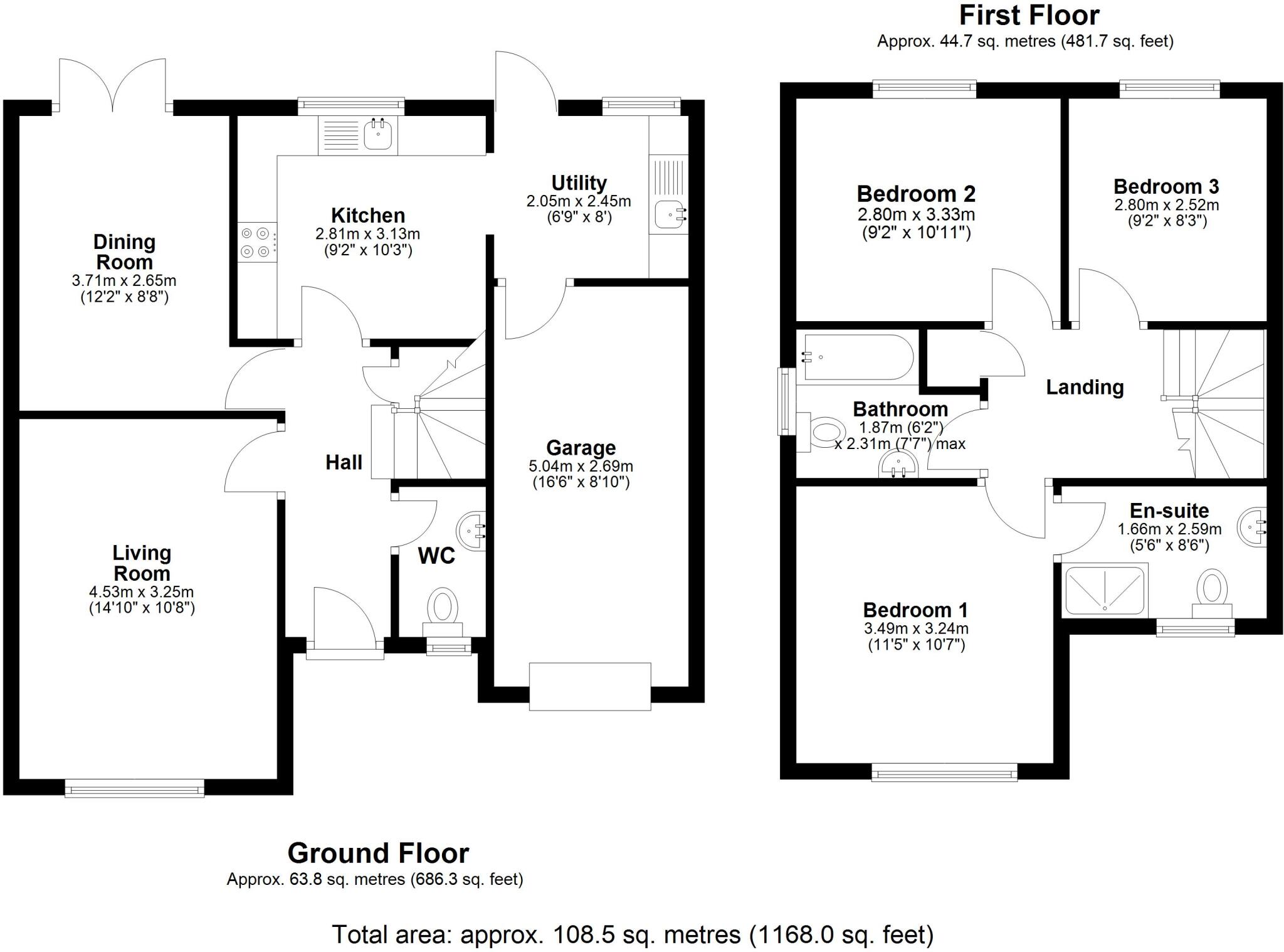 Loxbeare Drive, Furzton, Milton Keynes floorplan