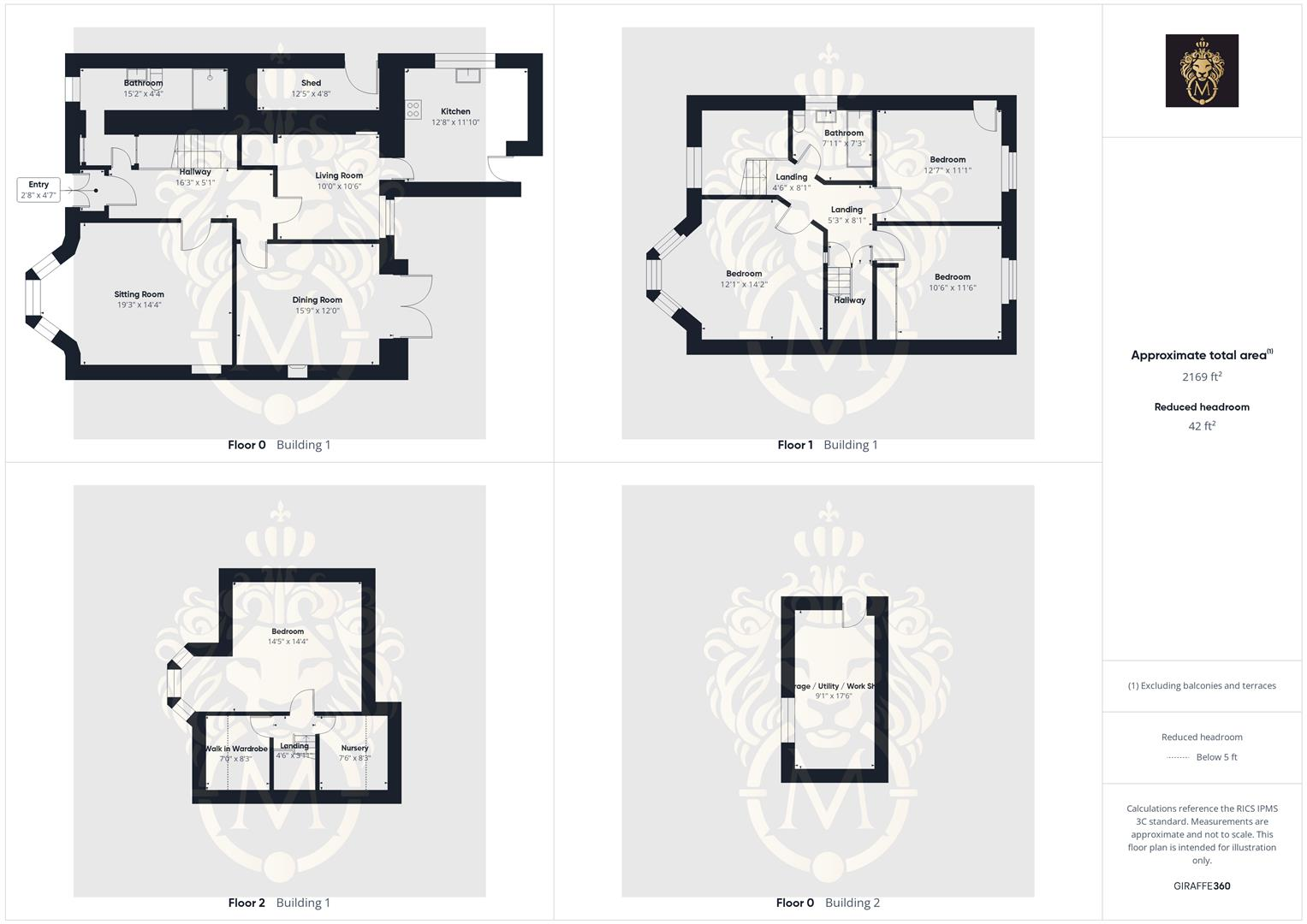 1, Marchmont Road floorplan