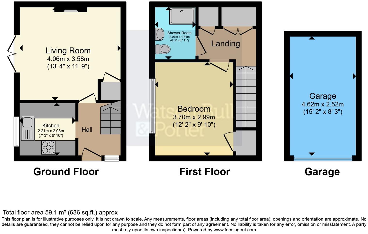 Dame Anthonys Close, Ryde, Isle of Wight, PO33 floorplan