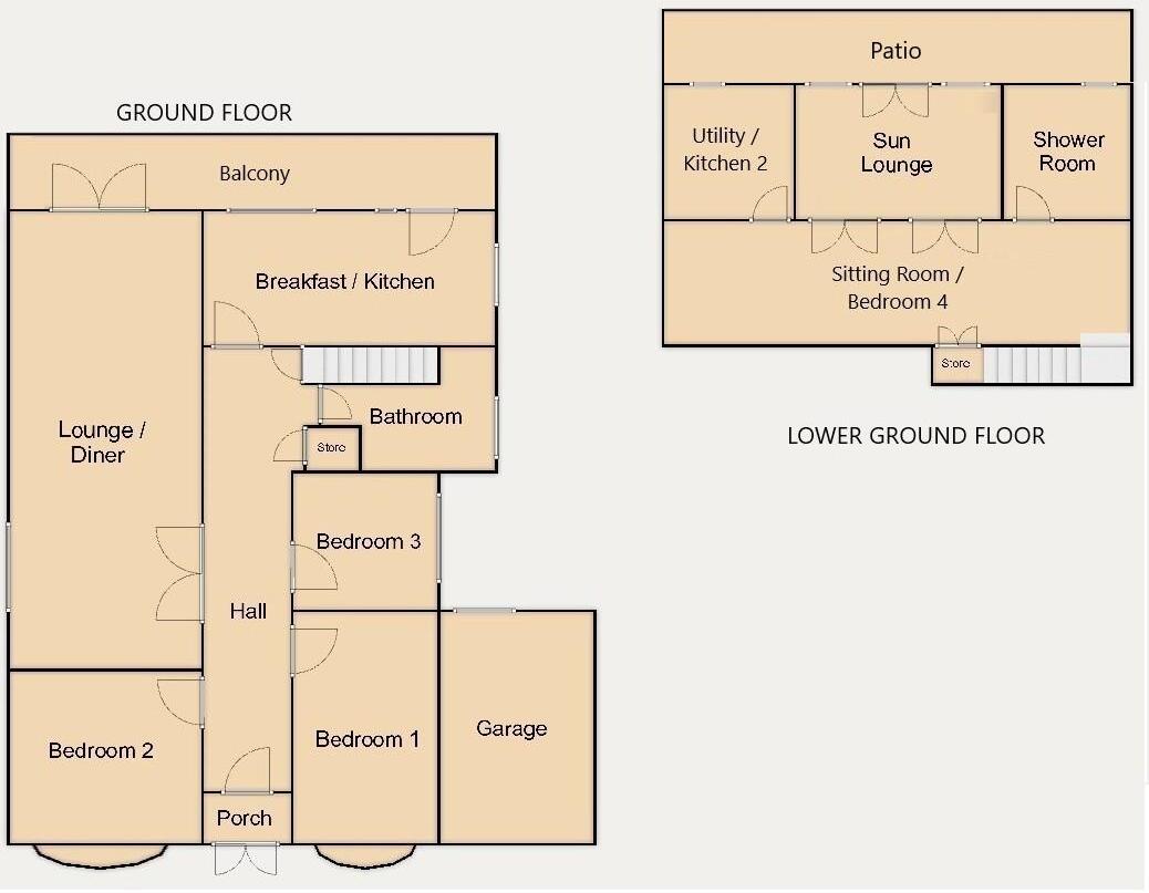 Longwood Road, Aldridge floorplan
