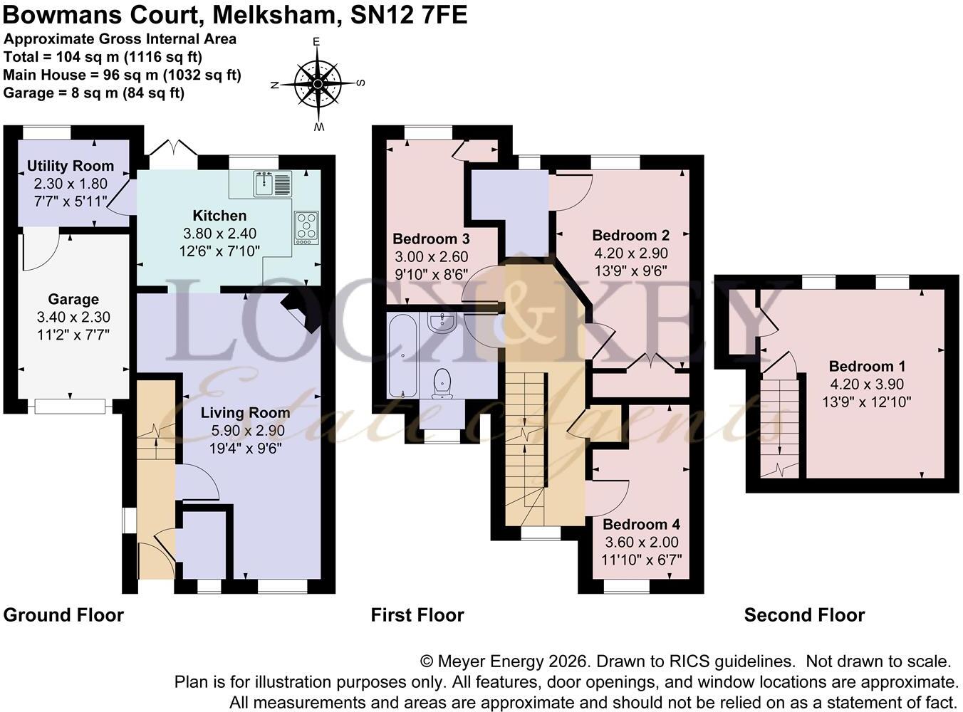Bowmans Court, Melksham floorplan