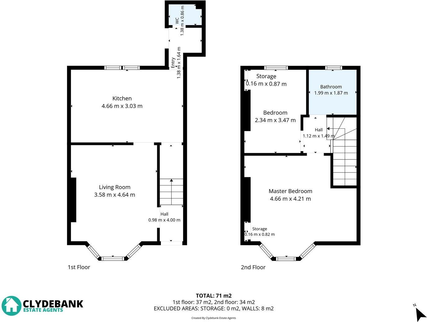 Barns Street, Clydebank floorplan