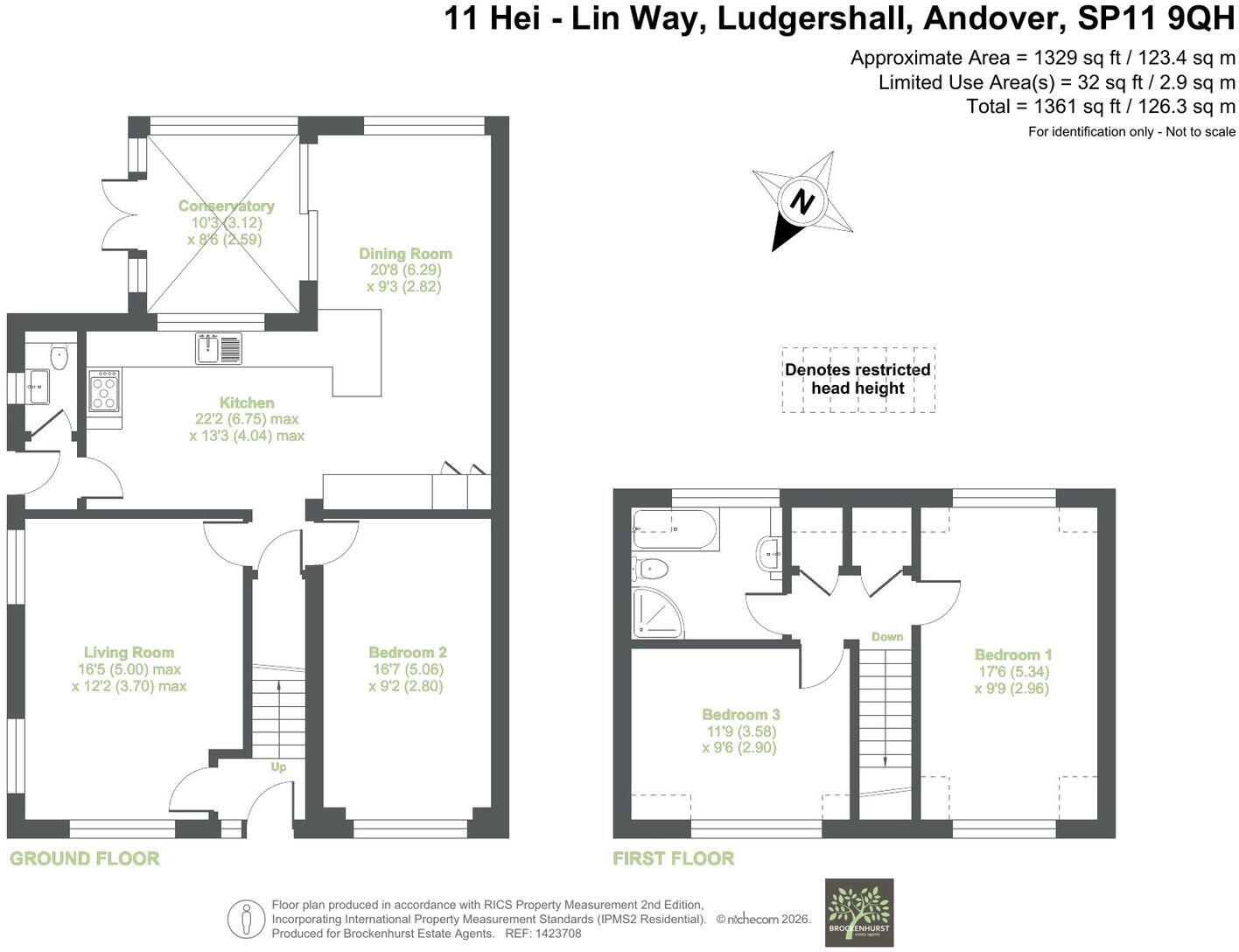 Hei-Lin Way, Ludgershall, Andover, SP11 9QH floorplan