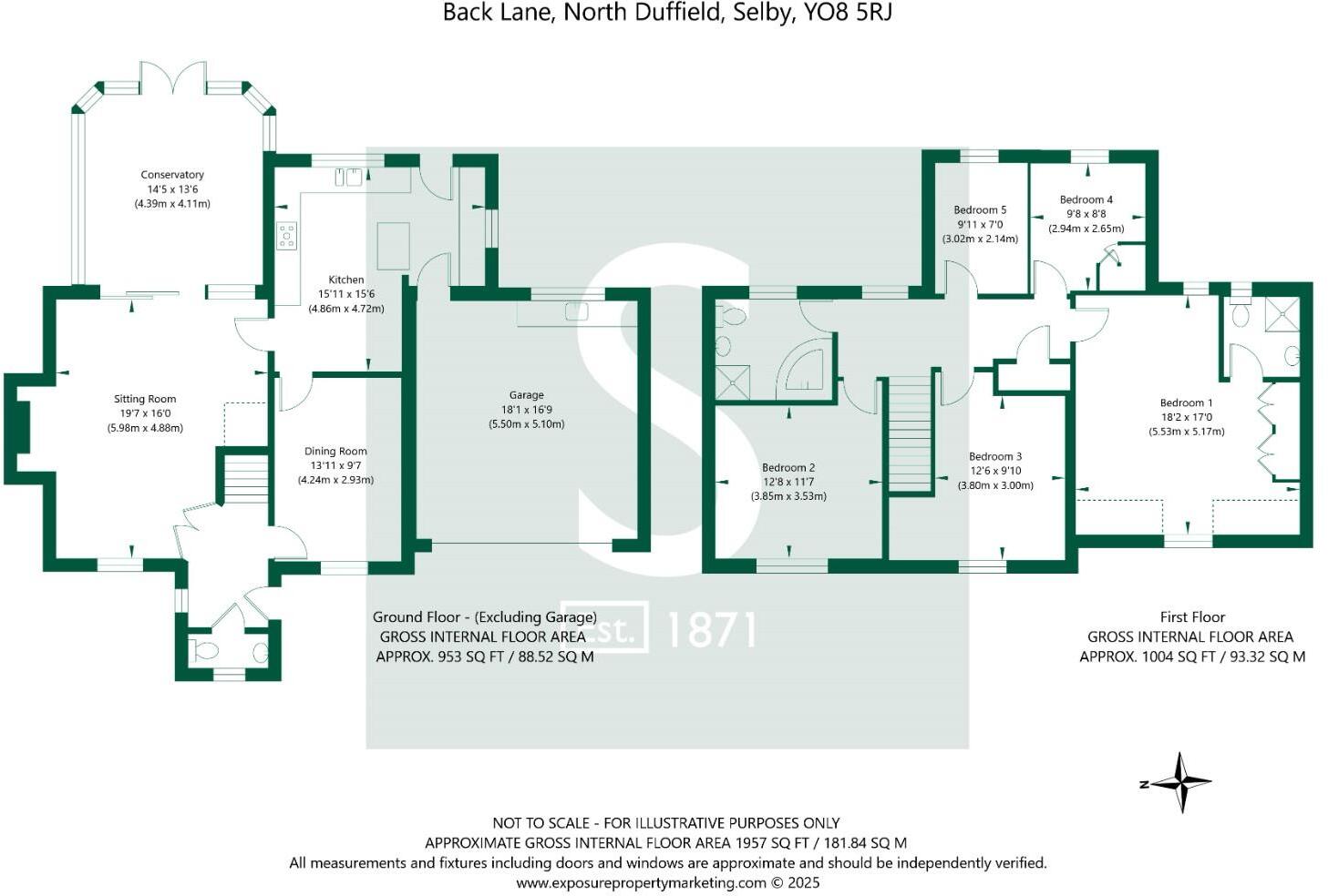 17, Back Lane floorplan