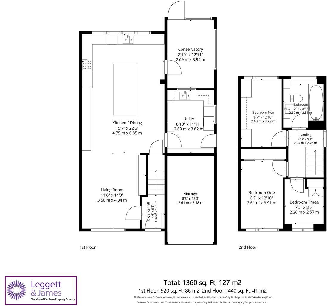 Garrard Close, Salford Priors, Evesham floorplan