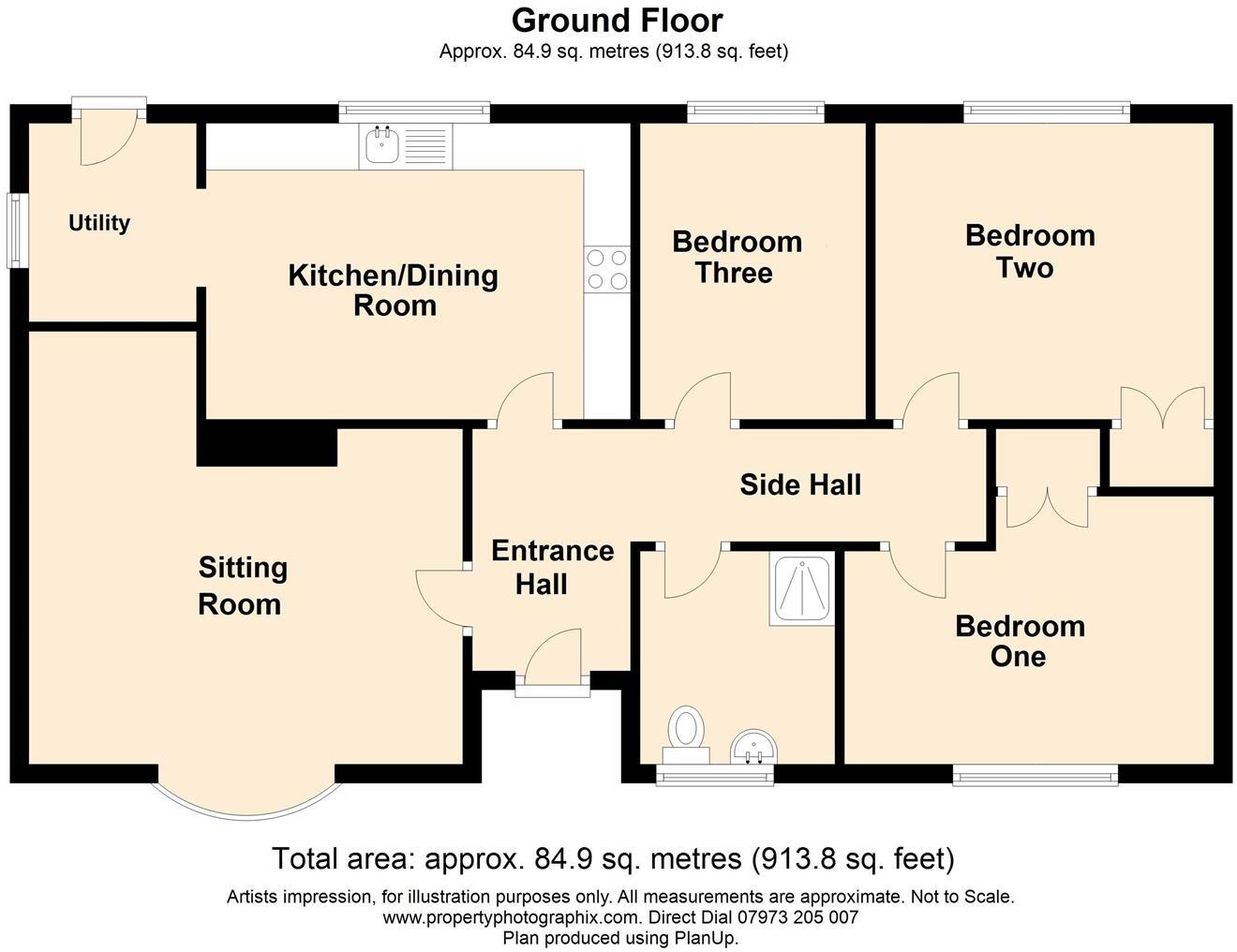 Pontesbury Hill, Shrewsbury floorplan