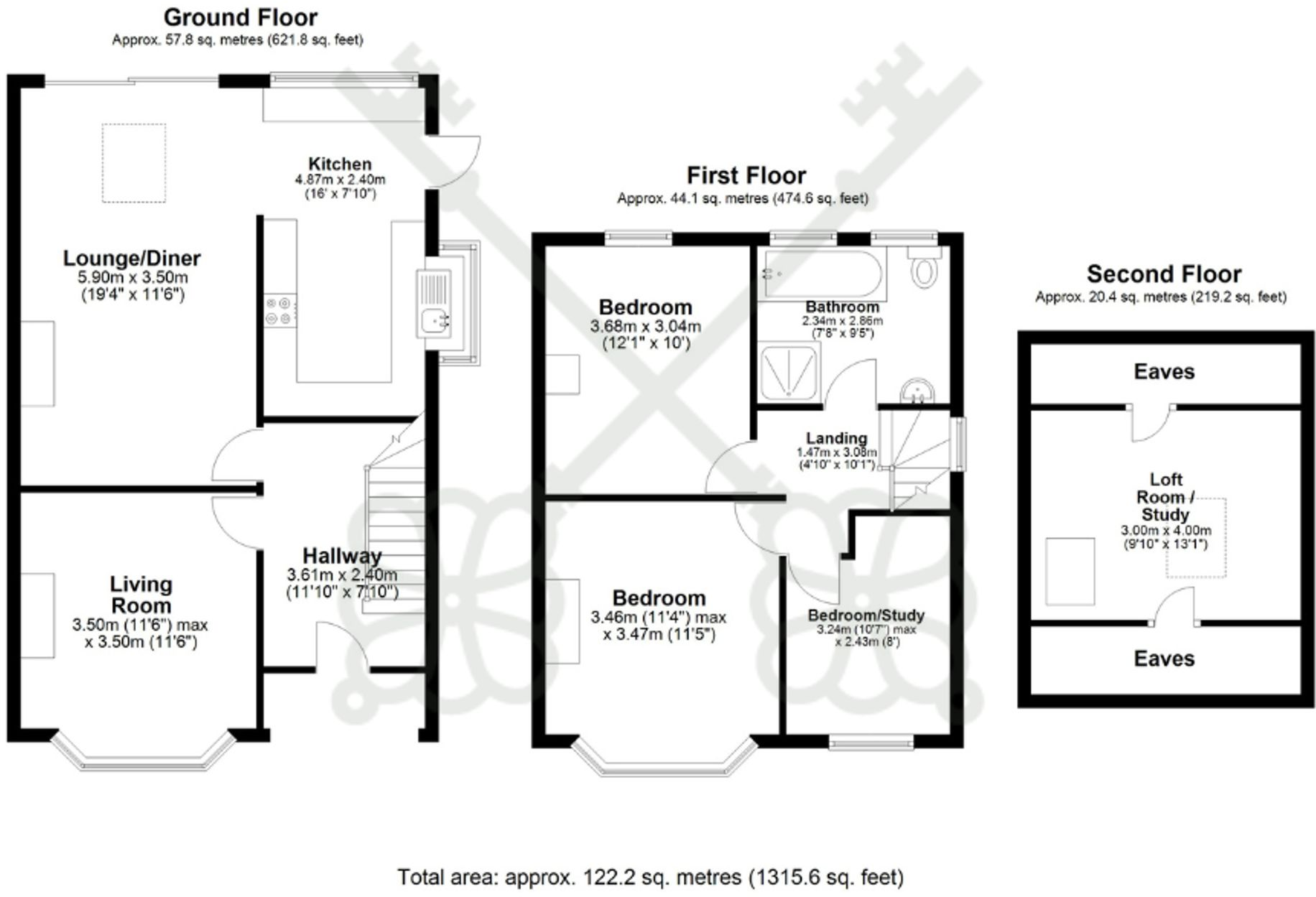Jesmond Road, Smithills floorplan