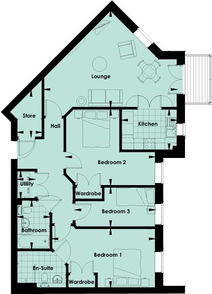 Eccleshall Road, Stafford, ST16 floorplan