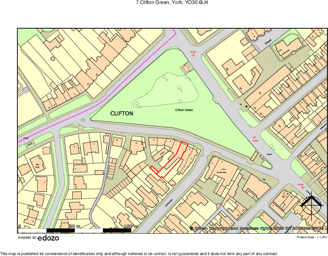Clifton Green, York floorplan