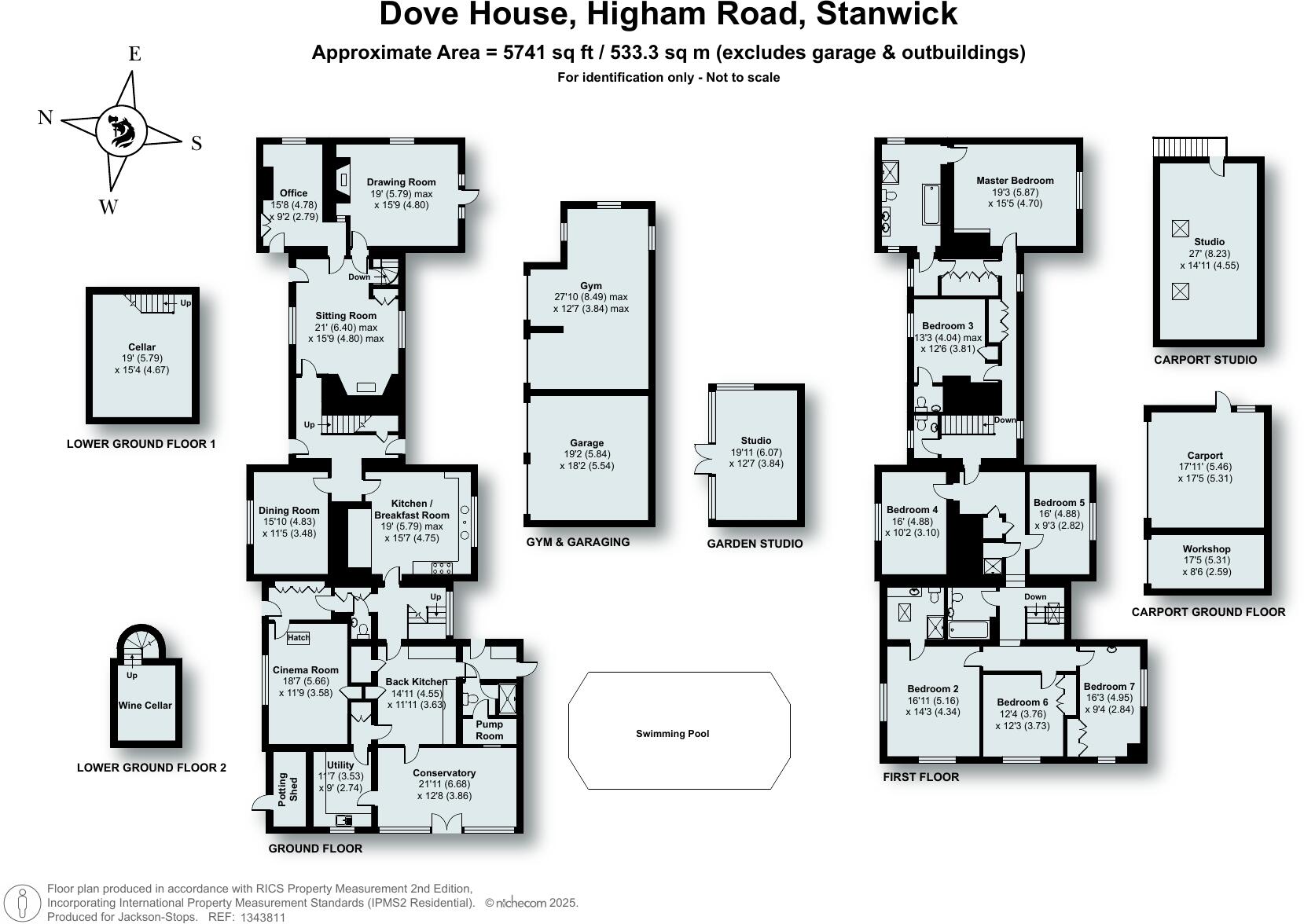 Higham Road, Stanwick, Wellingborough, Northamptonshire, NN9 floorplan
