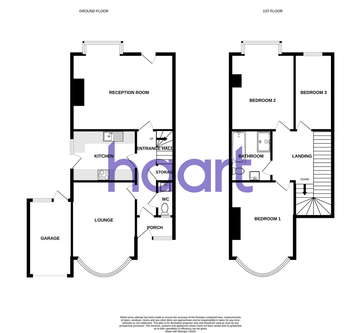 The Glade, Clayhall floorplan
