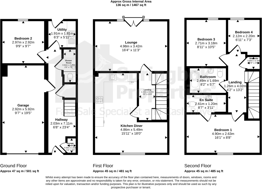 Sovereign Place, Hatfield, Hertfordshire floorplan