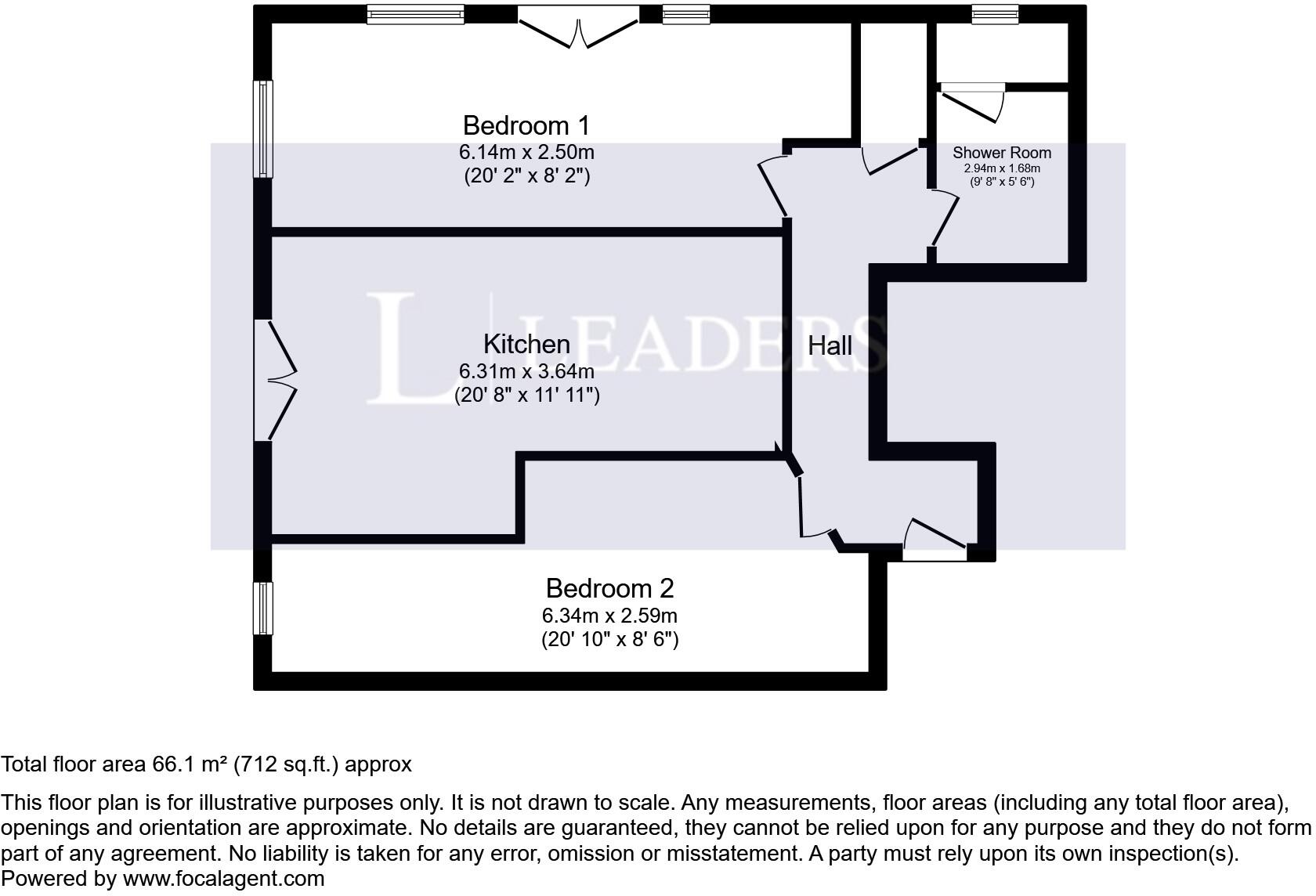 Lady Well Views, Springwood Gardens, DE56 floorplan