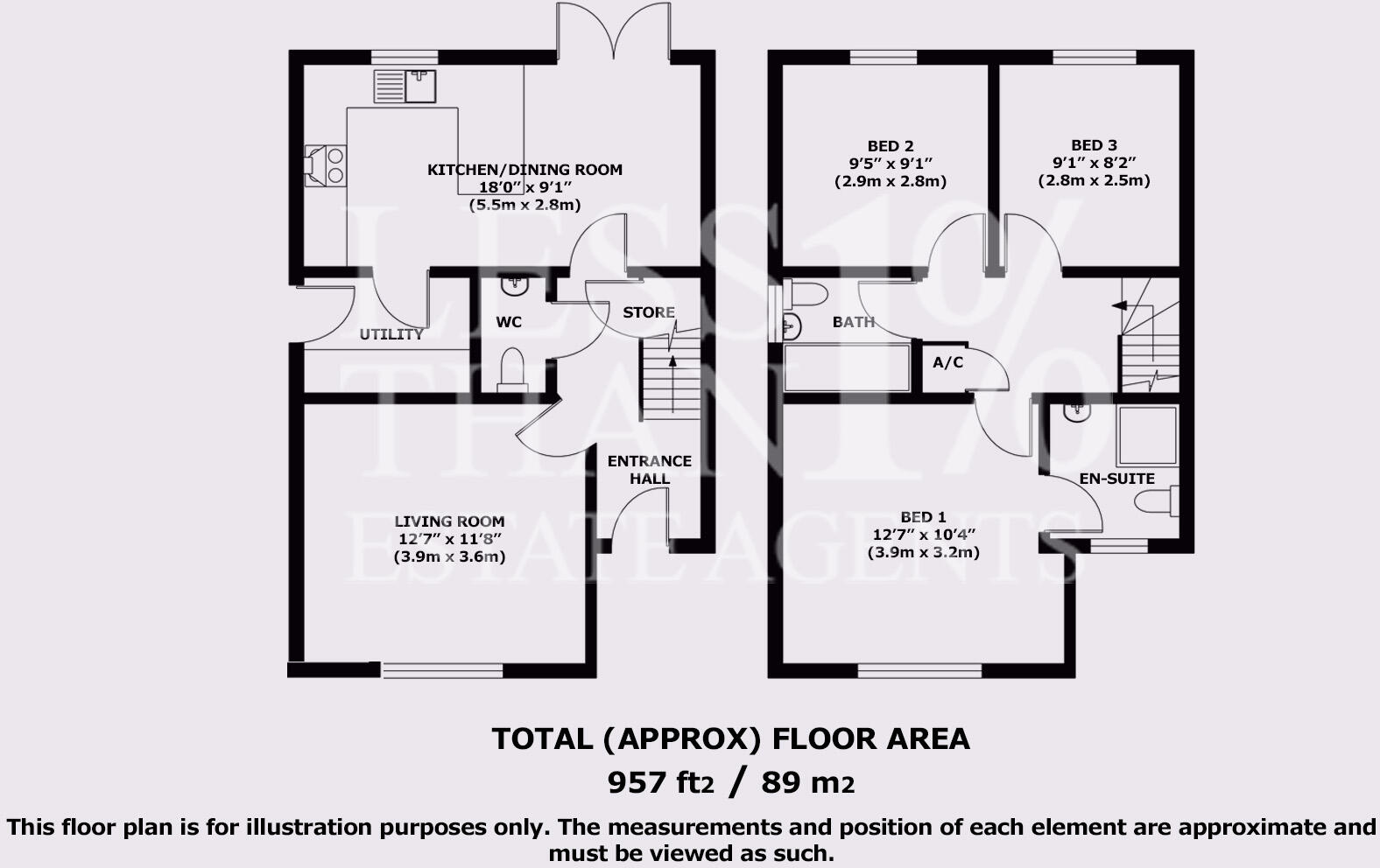 Hodder Street - NN2 floorplan