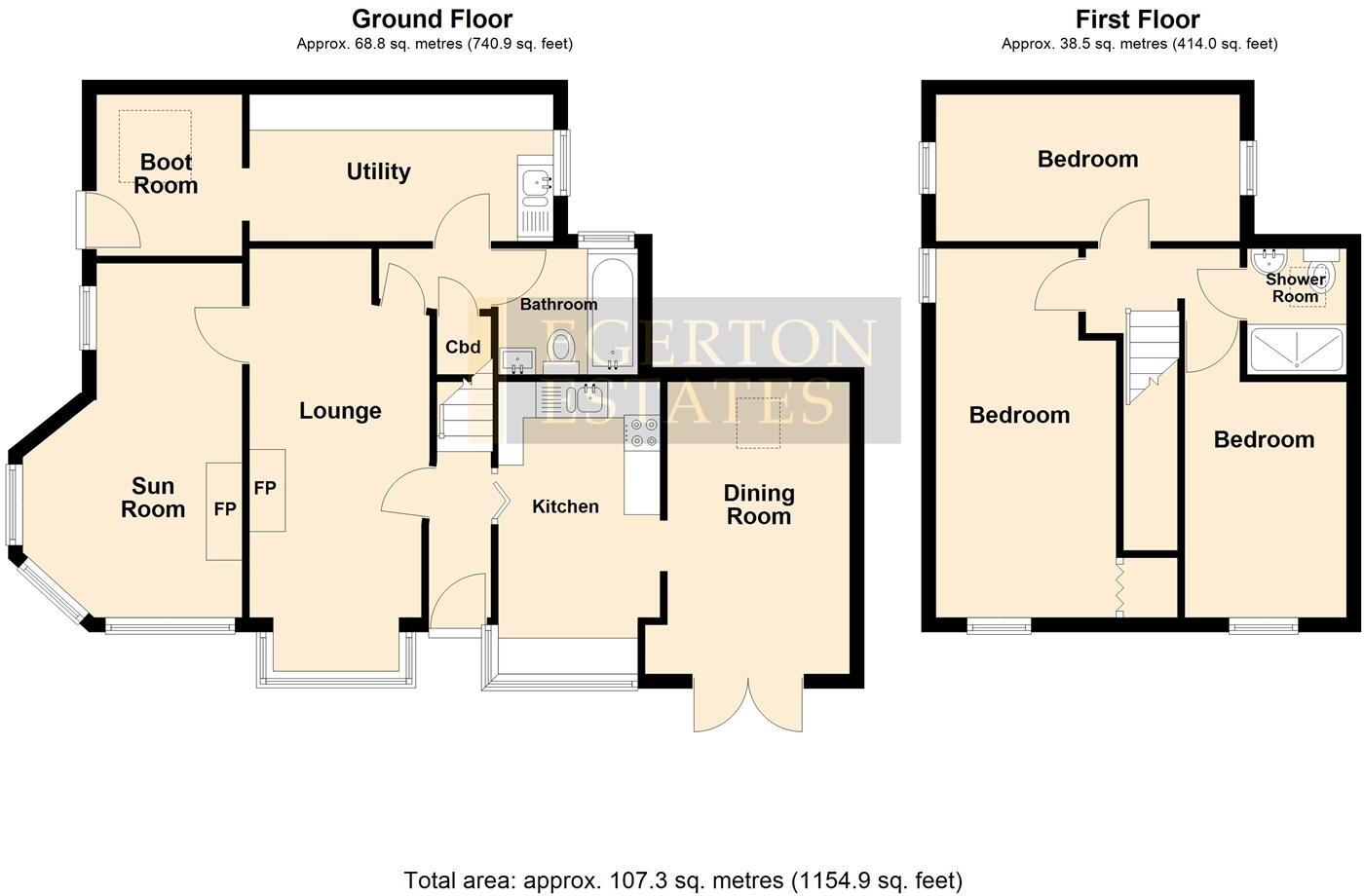 Moelfre floorplan