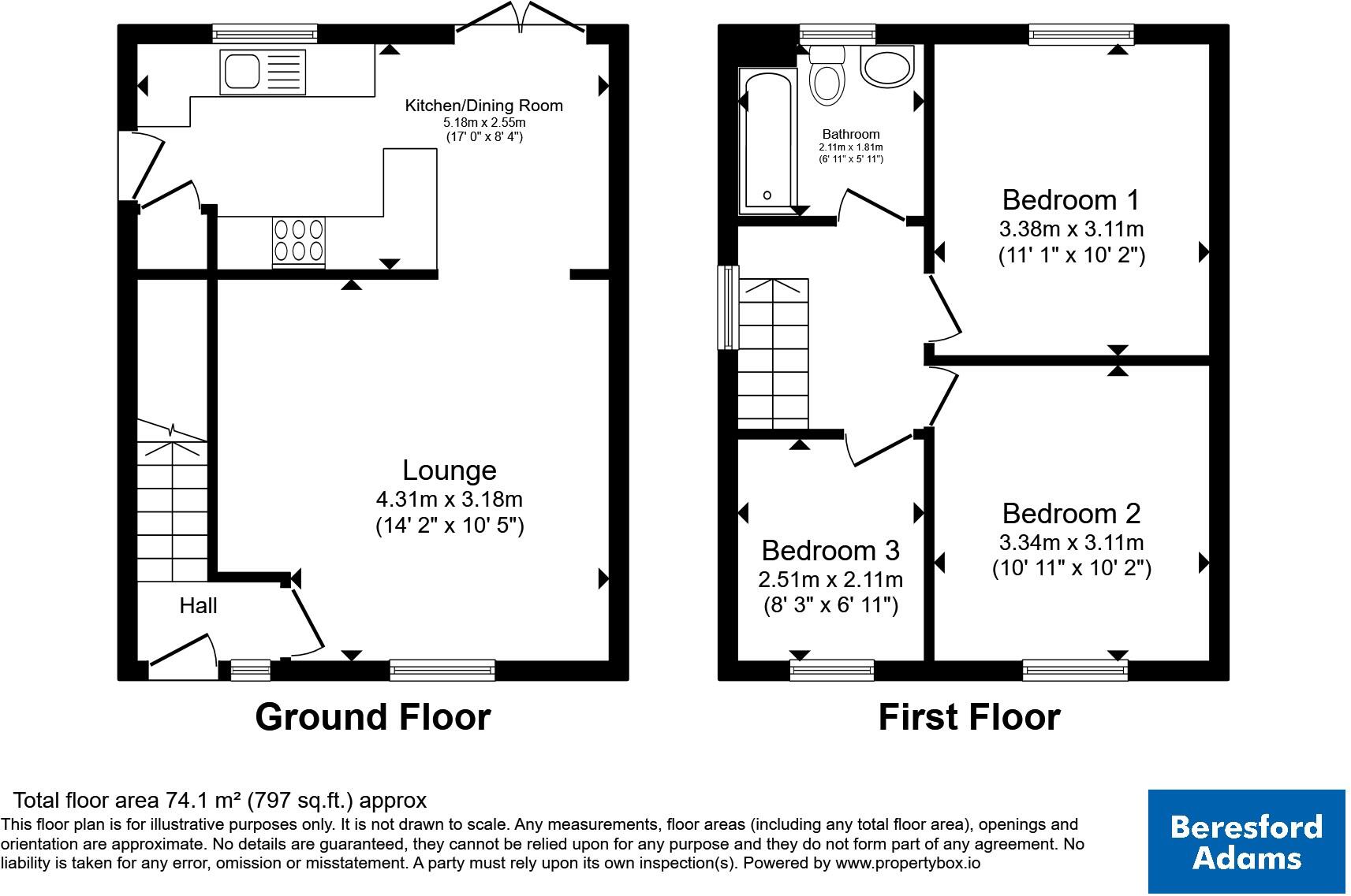 Treweryn Close, Llay, Wrexham, LL12 floorplan