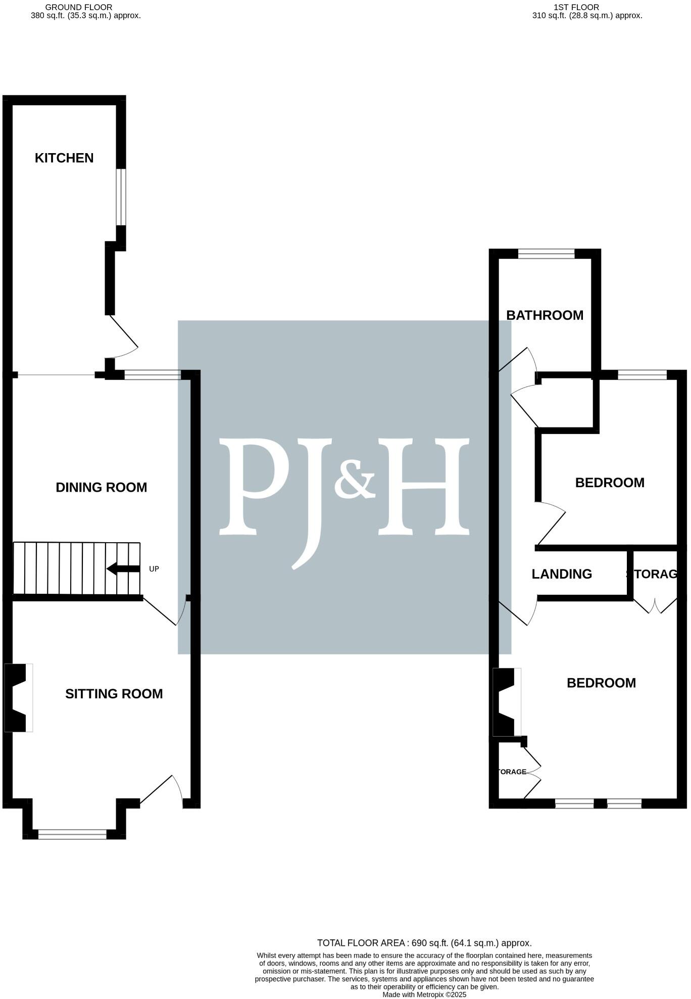 8, Battens Avenue, Overton. RG25 floorplan